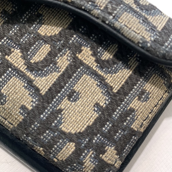 Dior Saddle Oblique Jacquard Canvas & Leather iPhone X Case • Authentic - Picture 10 of 16